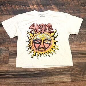 Sublime officially licensed crewneck short sleeve graphic top unisex size S/M